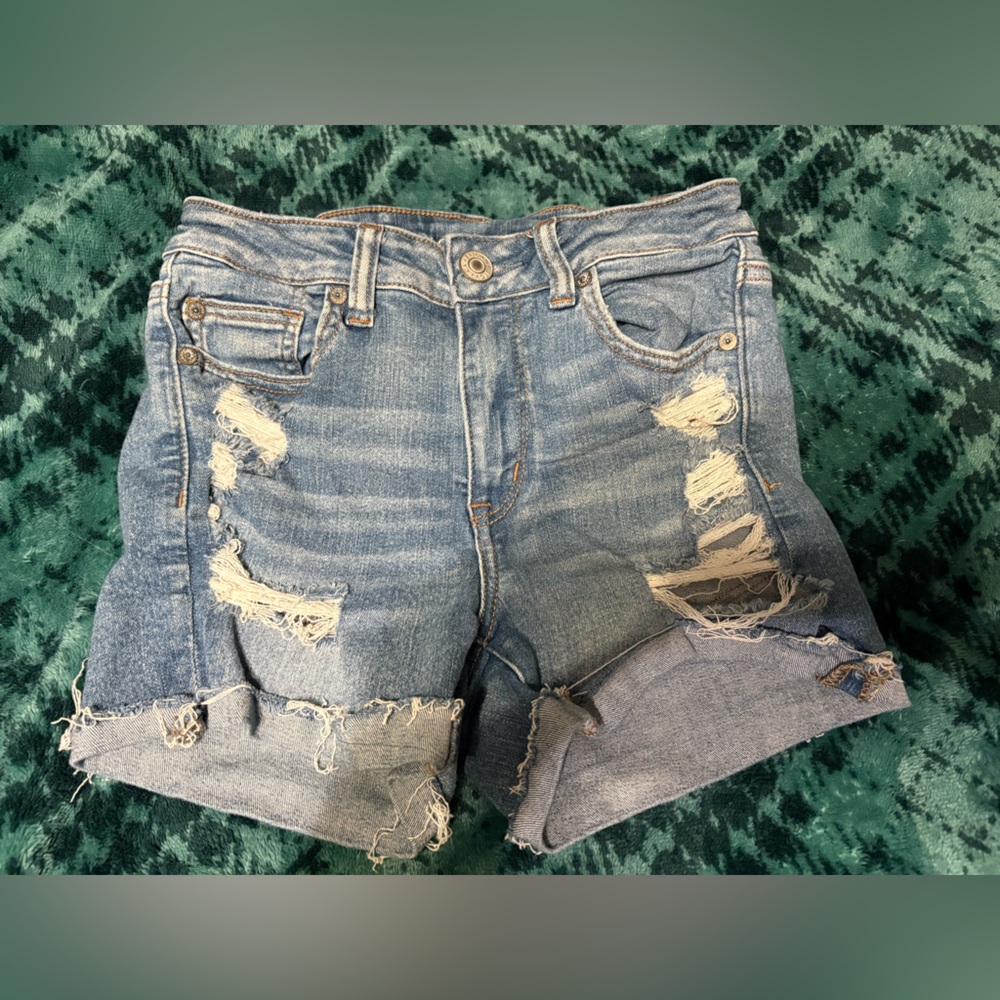 American Eagle Outfitters Blue Denim Shorts